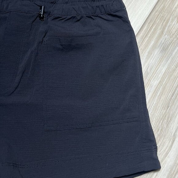 NWT Athleta Black Trekkie Paper Bag Shorts - Size 6 - Picture 3 of 15